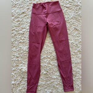 Pink Lululemon Leggings